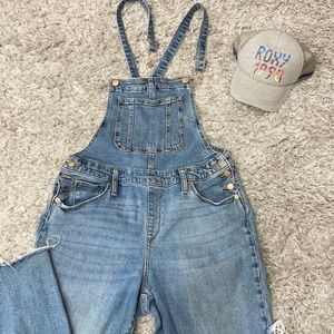 Universal thread denim overalls